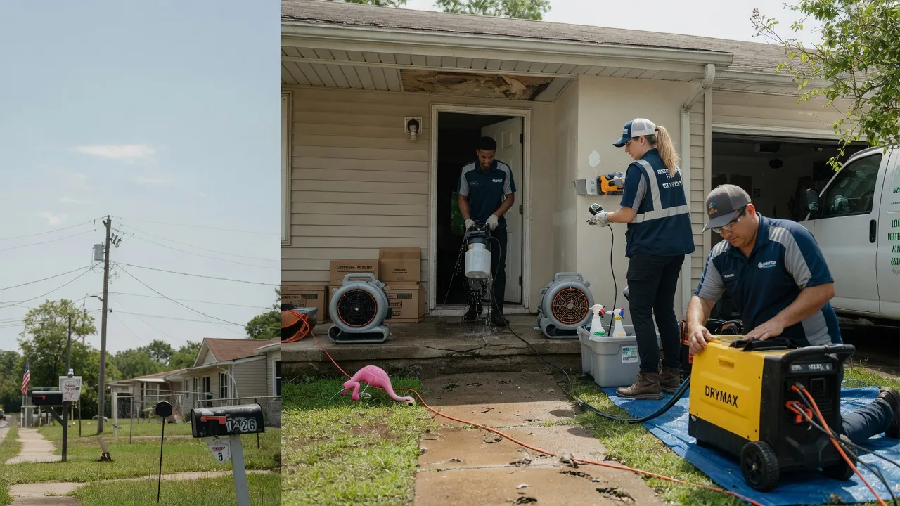 Storm Damage Water Removal in Germantown, TN near me